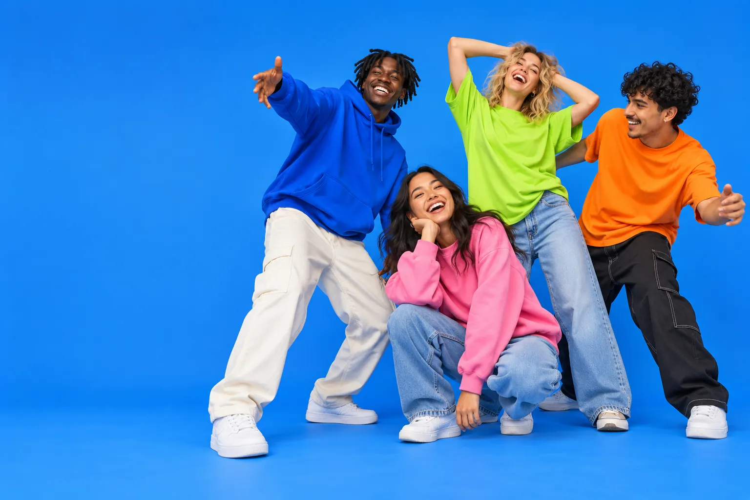Phunkari colourful streetwear campaign